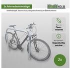 TRUTZHOLM Fahrradst&auml;nder 2x Fahrradanlehnb&uuml;gel 115 x 99 cm Stahl...