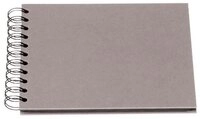 R&ouml;ssler Fotoalbum R&Ouml;SSLER Spiralalbum S.O.H.O. Wire O taupe 195x145mm