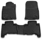LEMENT Auto-Fu&szlig;matten 3D-Gummimatten passend f&uuml;r TOYOTA Land Cruiser 150, ab 2013,