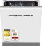 exquisit vollintegrierbarer Geschirrsp&uuml;ler 2113 EGSP2113-ES-030E silber, 11 l,...