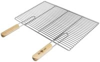 ECD Germany Grillrost Grill aus Edelstahl mit abnehmbaren Griffen robust &...