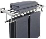 LuxusKollektion Handtuchstange Handtuchhalter Wand Edelstahl Ablage Bohren...