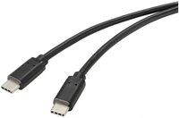 Renkforce USB 2 USB-C&reg; Verbindungskabel mit antimikrobieller RF-4716840...