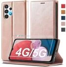 LuxusKollektion Flip Case Handyh&uuml;lle A13 A04S klappbar Wallet Kunstleder...