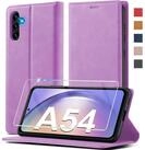 LuxusKollektion Flip Case Handyh&uuml;lle A54 5G Kunstleder Klapph&uuml;lle Sto&szlig;fest