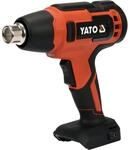 Yato Akku-Hei&szlig;luftgebl&auml;se Akku Hei&szlig;luftpistole18V 20-550&deg;C (ohne Akku), Akku