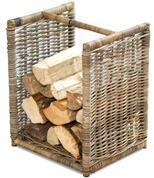 WESTMANN Kaminholzkorb Kaminholzkorb Costa (1 St), Korbgeflecht Kubu Rattan,