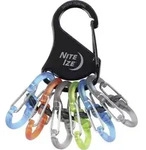Nite Ize Schl&uuml;sselanh&auml;nger NITE Ize Schl&uuml;ssel-Karabiner KLKP-01-R3 Schwarz,