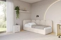 ALTDECOR Jugendbett VELY (Jugendbett mit Bettkasten und Lattenrost, Polsterbett mit