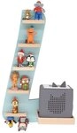 Boarti Wandregal Kinderzimmer Buchstabe L B. 38 x T. 19 x H. 54 cm, h&auml;ngend...