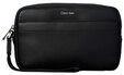 Calvin Klein Kulturbeutel RAISED POUCH W/ HANDLE, Unisex Minibag, Hygienebeutel...