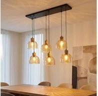 GLOBO LIGHTING Pendelleuchte, Leuchtmittel inklusive, Warmwei&szlig;, LED...
