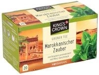 KING'S CROWN Tee Marokkanischer Zauber, 20 Teebeutel, Gr&uuml;ntee-Mischung