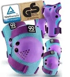 99FLIPS Protektoren-Set RISE Schoner Set Kinder f&uuml;r Skateboard und Inline...