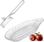 WESTMARK Multireibe / Apfelreibe und Sparsch&auml;ler, 2-tlg. Set, Glas, Edelstahl,...