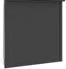 vidaXL Fensterladen Rollladen Anthrazit 130 x 140 cm Aluminium und Polyurethan,...
