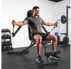 SPORTNOW Hantelbank klappbar mit Beinstrecker 3-Fach R&uuml;ckenlehne, 3