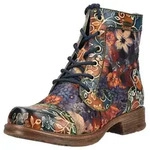 LAURA VITA LAURA VITA Stiefelette Leder/Textil Schn&uuml;rstiefelette blau|rot 36 EU