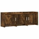 vidaXL TV-Board vidaXL TV-Schr&auml;nk 130 x 33 x 47 cm Ger&auml;ucherte Eiche...