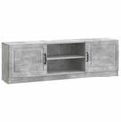 vidaXL TV-Board vidaXL TV-Schr&auml;nk Betongrau 150 x 31 x 47 cm Holzwerkstoff