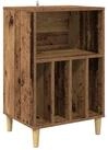 vidaXL Schranksystem Plattenspielerst&auml;nder Altholz 47 x 39,5 x 74,5 cm...
