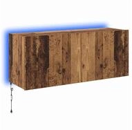 vidaXL TV-Wand TV-Wandschrank Altholz Holzwerkstoff