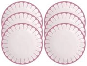Villeroy & Boch Speiseteller Fleur Couleur Speiseteller &oslash; 26,6 cm 6er Set, (6...