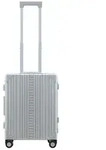 ALEON Handgep&auml;ck-Trolley Traveler, 4 Rollen, Aluminium grau