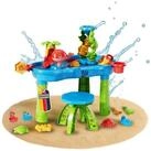 Coemo Wasserspieltisch NARIUS L, (18-tlg), Sand- und Wasserspieltisch, 1 Hocker,