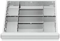 Stier Kleinteilemagazin STIER Schubladeneinteilung Metalleinteilung BLH 100/125...
