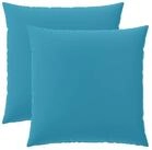 vidaXL Kissenbezug Kissenbezug 2 pcs HEERLEN Himmelblau 65 x 65 cm Polyester, (2