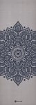 GAIAM Yogamatte Gaiam Yogamat - Sustained Grey Sundial Flower - 5 mm
