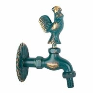 Boni-Shop Auslaufventil Auslaufventil, Gartenauslaufventil, Wasserhahn Garten,