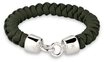 Kuzzoi Armband ohne Stein 925 Sterling Silber Herren (kein Set, 1-tlg)