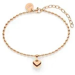 Tamaris Armband Schmuck Geschenk Edelstahl Tiny Steel Heart, Herz goldfarben