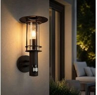 EGLO Au&szlig;en-Wandleuchte, Leuchtmittel nicht inklusive, Wandleuchte Au&szlig;enlampe
