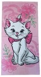 Jerry Fabrics Badetuch Disney Aristocats Marie Cat "Pink Flower", Frottee (1-St)