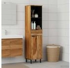 vidaXL Badezimmerspiegelschrank vidaXL Badezimmerschrank Braun 38 x 33 x 160 cm