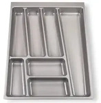 SO-TECH&reg; Besteckeinsatz ORGA-BOX&reg; II Besteckeinsatz silbergrau, f&uuml;r Nobilia