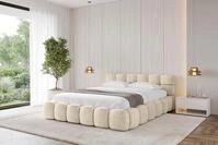 ALTDECOR Polsterbett LEYA-v1 (Polsterbett mit Bettkasten und Lattenrost,...