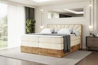 ALTDECOR Boxspringbett LOLLI6 KING (Multipocket-Matratze H4, H3 Matratze