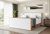 ALTDECOR Boxspringbett LOLLI6-Z KING (Multipocket-Matratze H4, H3 Matratze