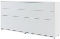 MIRJAN24 Schrankbett Bed-Concept BC-06 Horizontal 90x200 (Leistenlattenrost aus...