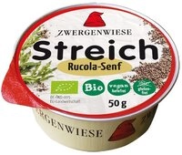 Zwergenwiese Herzhafter Brotaufstrich Kleiner Streich - Rucola-Senf 50g, ZWERGENWIESE