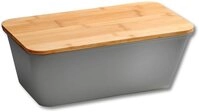 KESPER&reg; Brotkasten Brotbox, Bambus, Melamin, (1-tlg), mit Deckel als...