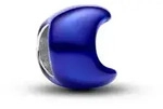Pandora Charm-Einh&auml;nger Pandora Moments Blauer Mond Mini Charm 794784C01...