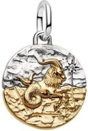 Pandora Charm Sternzeichen 764987C01, Vergoldet, Zirkonia, Sternzeichen,...