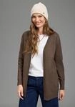 Laura Scott Strickjacke mit figurumspielender Passform mit Struktur-Details, aus