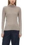 s.Oliver Rollkragenshirt K&ouml;pernahe Passform braun XS (34)