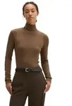 Marc O'Polo Langarmshirt aus TENCEL&trade; Modal-Baumwolle-Mix braun XXS (32)